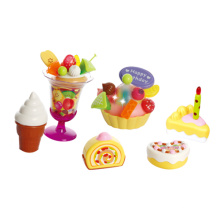 Plástico bricolaje juguete pastel de frutas juguete juguete (h0001191)